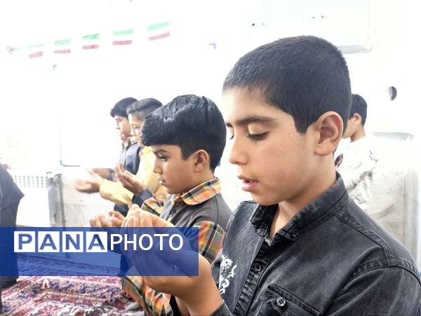 افتتاح نمازخانه در دبستان شهید پسندیده فدافن