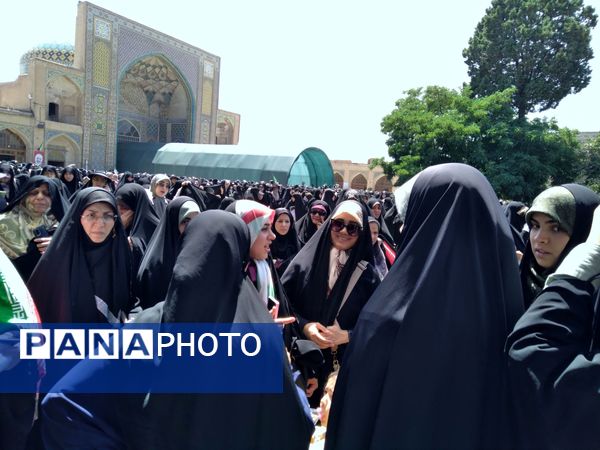 راهپیمایی مردم قزوین در جمعه خشم ونصر 
