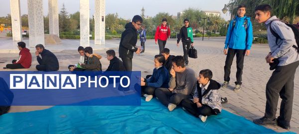 زیارت عاشورا و غبار روبی مزار شهدای گمنام نیشابور