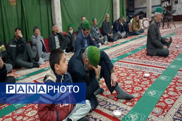 مراسم سوگواری شهادت حضرت فاطمه زهرا(س) در شهر بار