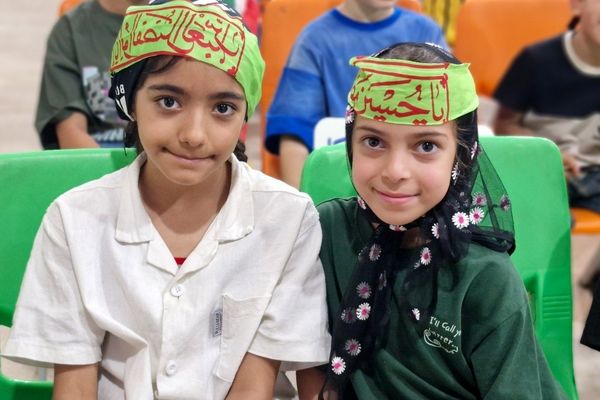 گردهمایی کودکان عاشورایی در گلوگاه 