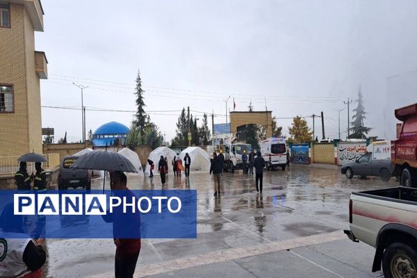 بیست‌وششمین مانور سراسری زلزله در مدرسه قائم آل محمد یاسوج