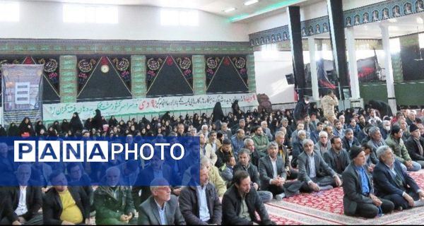 مراسم بزرگداشت سالگرد حماسه ۹ دی در خلیل آباد 