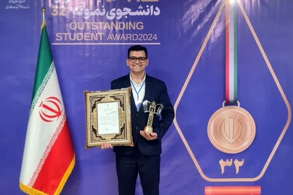 دانشجوی پردیس علامه امینی دانشگاه فرهنگیان آذربایجان شرقی، دانشجوی نمونه کشوری شد