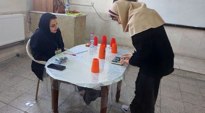 المپیاد بازی‌های فکری «رویش» دانش‌آموزان دختر مقطع متوسطه ناحیه 3 شیراز