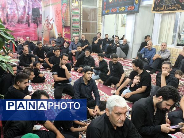 مراسم عزاداری و روضه خوانی عاشورا در شهر حسن آباد جرقویه