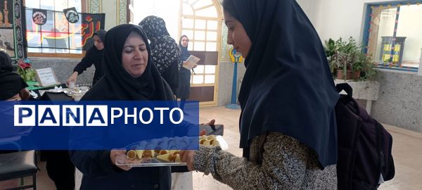 برپایی موکب دانش‌آموزان فراهانی در ایام فاطمیه