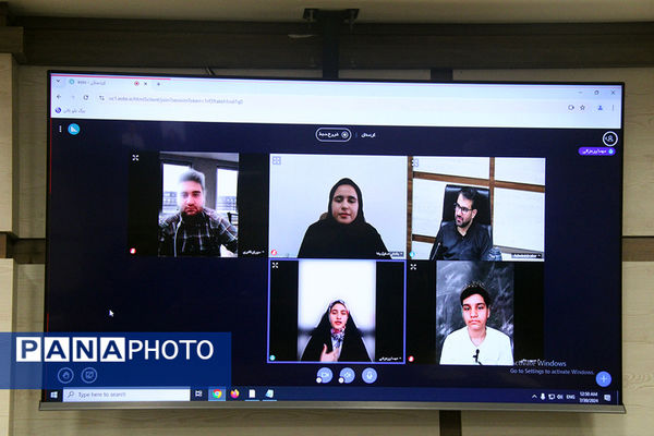 گفت‌وگوی صمیمی مدیرعامل خبرگزاری پانا با دانش‌آموزخبرنگاران استان‌ها
