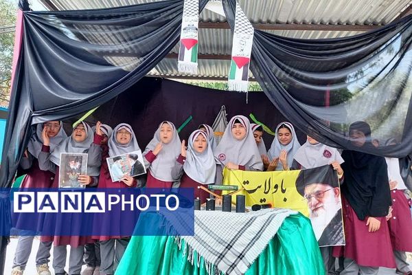 محکومیت ترور شهید سید حسن نصرالله در مدارس ناحیه 2 شهرری 