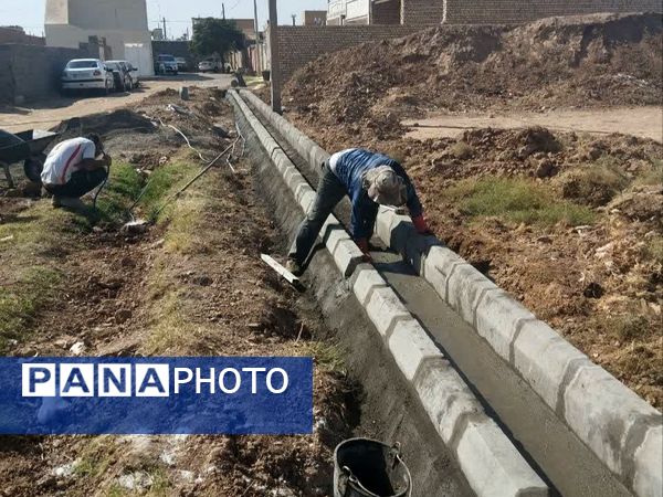 فدافن در مسیر آبادانی