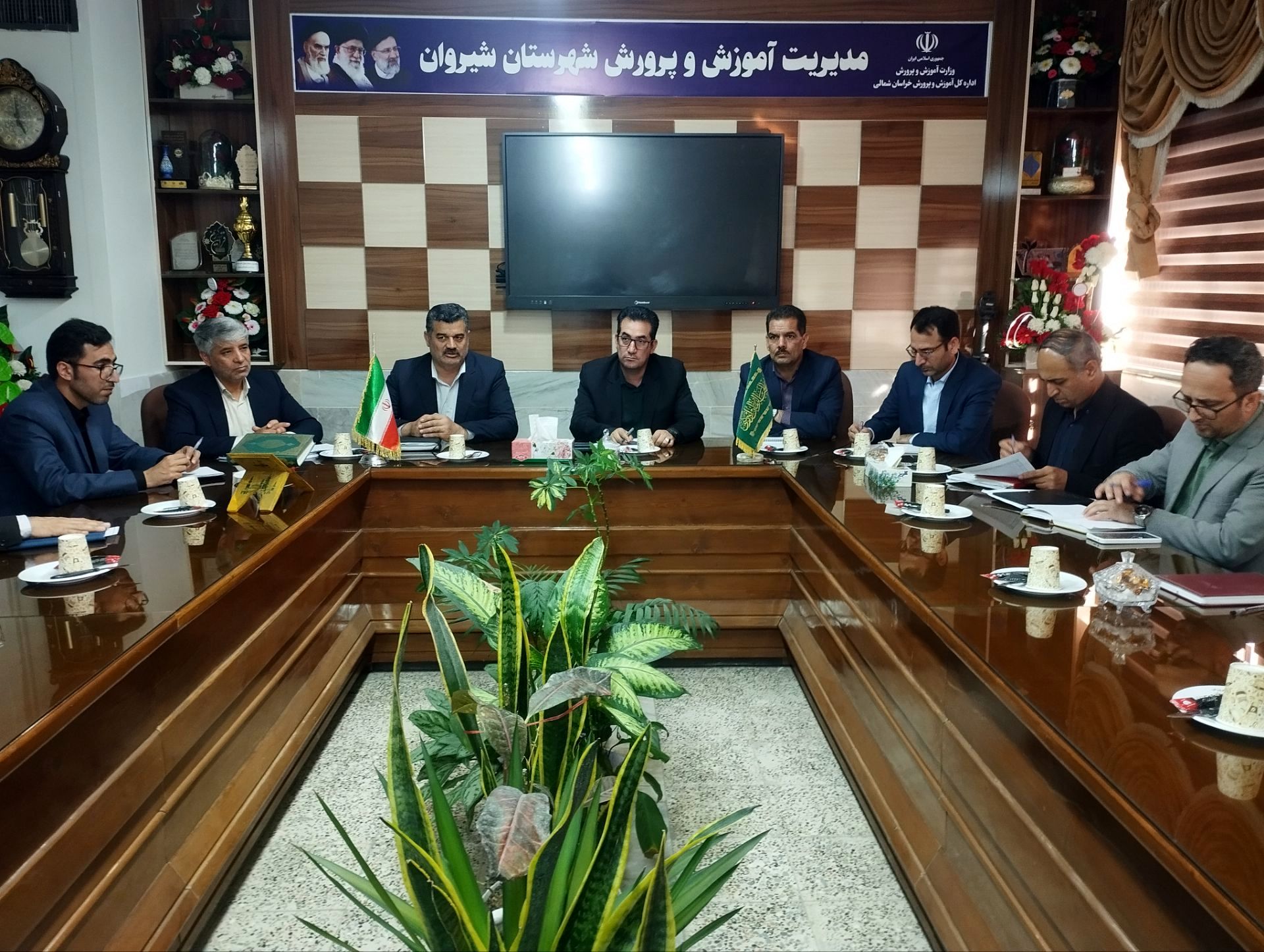 بازدید استانی مدیرکل آموزش و پرورش خراسان شمالی از شیروان