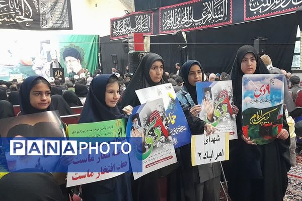 حماسه ۹ دی زنده است؛ ورامینی‌ها بار دیگر با ولایت، پیمان بستند