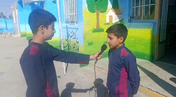 اجرای مانور زلزله در آموزشگاه شهید محمد منتظر قائم خاتم