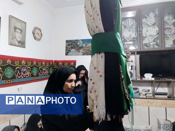 برگزاری مراسم عزاداری شب تاسوعای حسینی در روستای نقاب شهرستان خلیل آباد