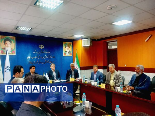 جلسه ستاد اوقات فراغت قطب شهید مدرس با حضور معاون مدیرکل آموزش و پرورش خراسان رضوی 