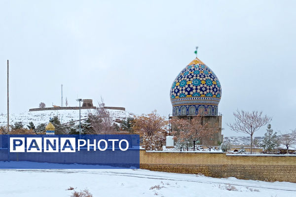 یک روز برفی در روستای بنادکوک‌ دیزه