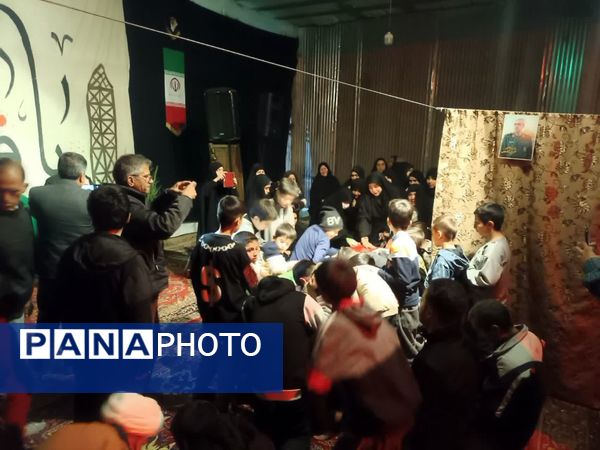 مراسم عزاداری دهه فاطمیه در مسجد مهرولایت با میهمانی شهید گمنام