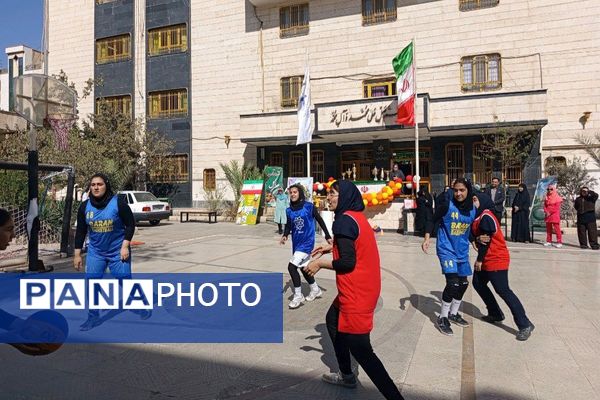 افتتاحیه برنامه «مهارت آموزی ورزشی» در دبیرستان راضیه شکرایی ناحیه دو شهرری