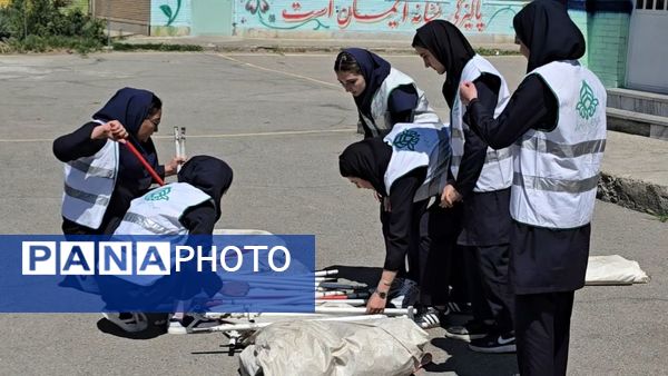برگزاری پیش‌اردوی ملی پیشتازان منتخب شهرستان نظرآباد در آستانه دوازدهمین دوره اردوی ملی