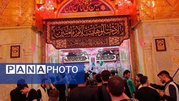 کاروان عاشقان به کربلا رسیدند؛ خیابان‌ها غرق در زمزمه «لبیک یا حسین»
