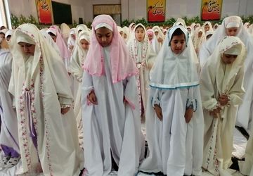 آغاز سفر معنوی دانش‌آموزان دبستان پیامبر اعظم(ص)  ملارد