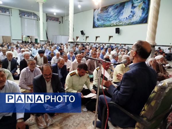 نماز باشکوه عید سعید قربان در شهرستان کاشمر 