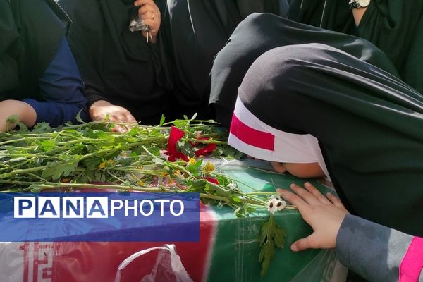 پیکر شهید دفاع مقدس پس از چهل و دو سال به شهر خود بازگشت