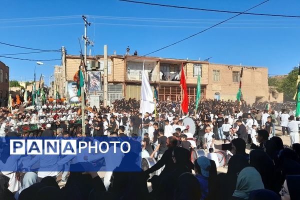 عزاداری عاشورا در روستای برزنون