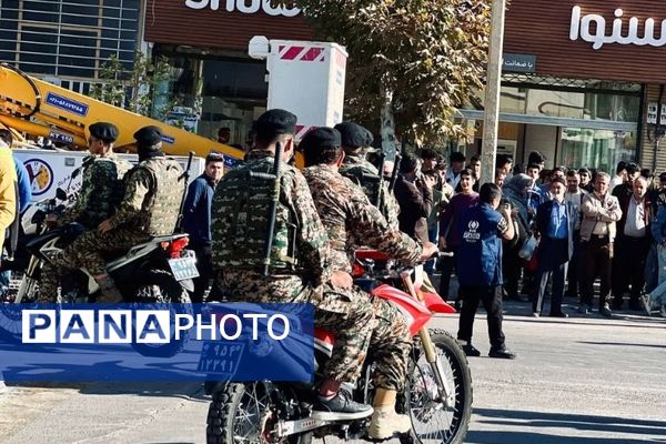 راهپیمایی روز ۱۳ آبان در شهرستان سملقان