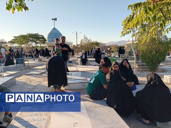 زیارت اهل قبور در روز شهادت امام حسن( ع) در کاشمر