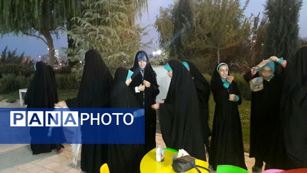 یادواره شهدا محله در پارک ارغوان  نیشابور