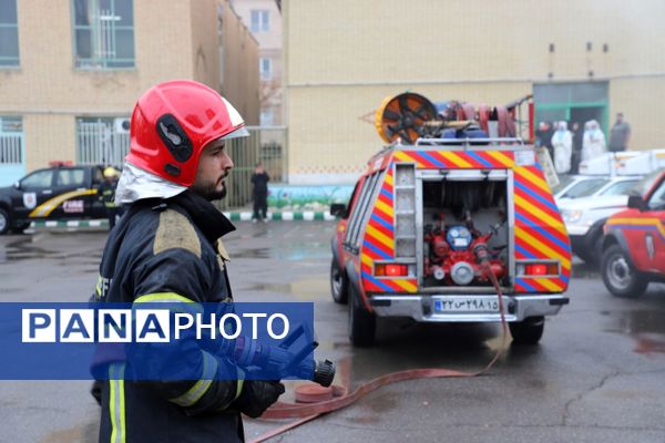 بیست و هفتمین مانور سراسری زلزله در آذربایجان شرقی