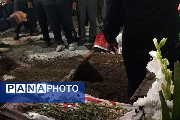 پیکر  پاک شهیدان ،روح الله سالک خراماو  مصطفی مرآتی در جمع مشتاقانشان  ولایت به خاک سپرده شد 