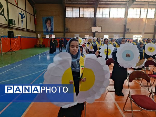 تجدید عهد پیشتازان شهرستان قدس با آرمان‌های انقلاب اسلامی و مقاومت