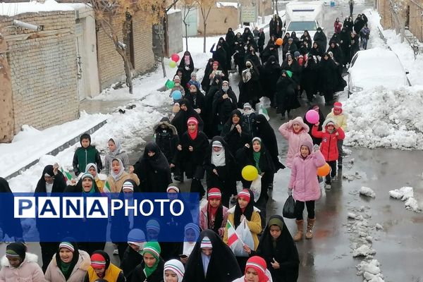 راهپیمایی ۲۲ بهمن، تجلی اتحاد و اراده ملی در بایگ