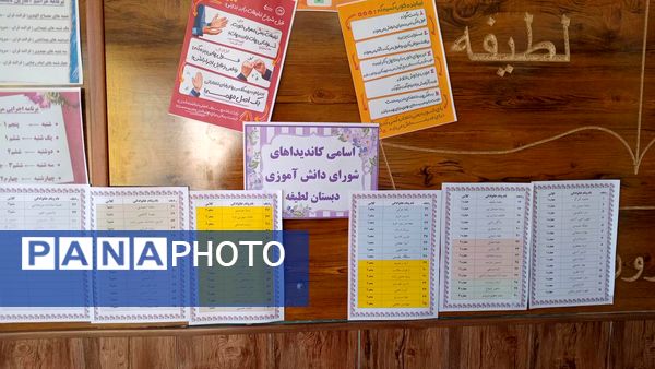 تمرین مردم سالاری در دبستان لطیفه، دانش‌آموزان پای صندوق‌های رأی رفتند