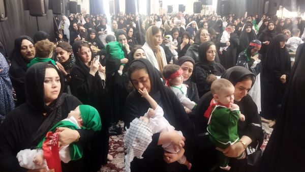 همایش شیرخوارگان حسینی در شهرستان اسلامشهر