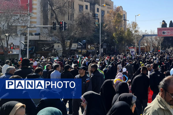 چهل و ششمین سالگرد پیروزی انقلاب  و راهپیمایی 22 بهمن در شیراز