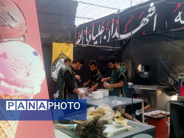 موکبی با رنگ و بوی مقاومت و شهادت 