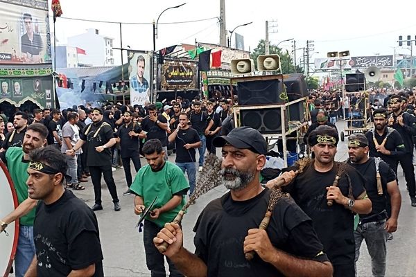 عزاداری تاسوعای حسینی در محمودآباد 