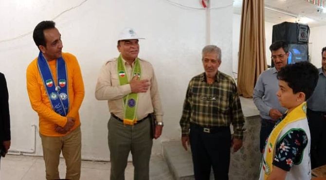 بازدید مدرس سازمان دانش‌آموزی جمهوری اسلامی ایران از دبیرستان خرازی