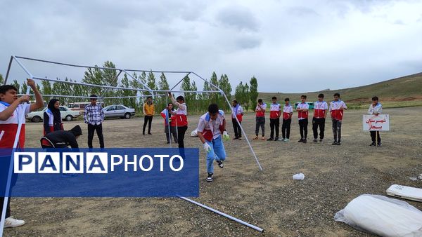 برگزاری دوازدهمین دوره المپیاد دادرس هلال احمر کردستان
