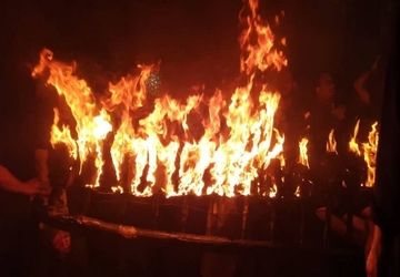 آیین سنتی «مشعل‌گردانی» در قم