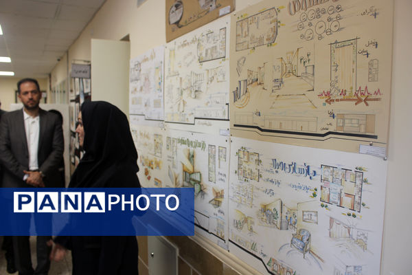 برپایی نمایشگاه هفته مشاغل در هنرستان شهید مهدی هندویان قم