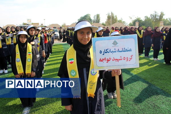 افتتاحیه اردوی تربیتی «تمشک» دختران استان بوشهر 