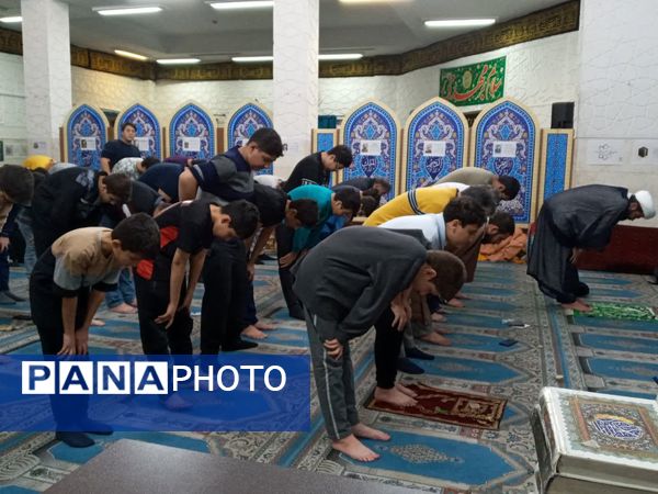 حال‌وهوای معنوی اعتکاف در مسجد حضرت فاطمه(س)