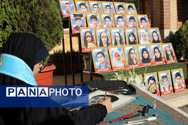 جوشش غیرت و همدلی دانش‌آموزان رباط‌کریم در مراسم وطن‌یار