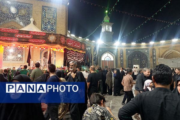 حرم حضرت معصومه، در ماتم غم هشتمین اختر تابناک امامت