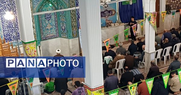 برگزاری آیین اعتکاف در خشکبیجار