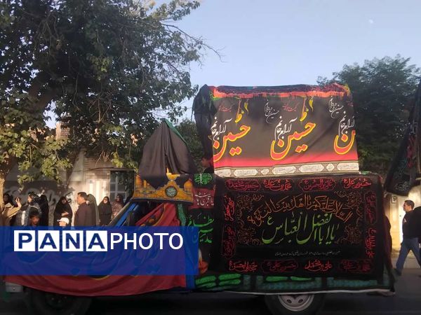 حضور پررنگ مردم شهرستان خلیل آباد در همایش بزرگ عاشورای حسینی